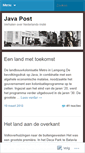 Mobile Screenshot of javapost.nl