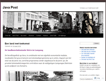 Tablet Screenshot of javapost.nl