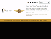 Tablet Screenshot of javapost.ca